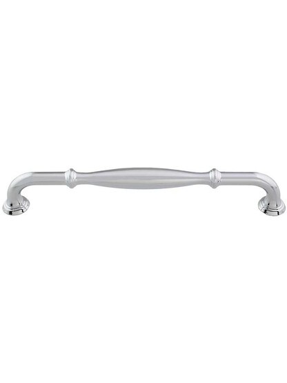 Tiffany Cabinet Pull - 7 1/2 inch Center-to-Center in Polished Chrome.